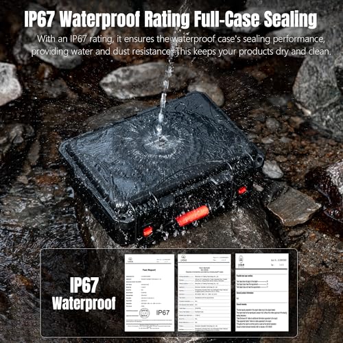 STARTRC Waterproof Hard Case for DJI Mini 5 Pro Accessories, for DJI RC 2 /RC-N3 Controller Fly More Combo With 3 Batteries[CASE ONLY]