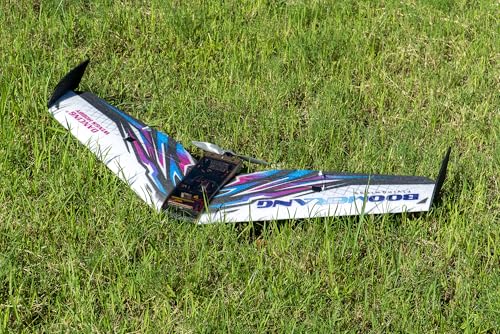 E42 EPP Flying Wing RC Airplane Model 1114mm Wingspan FPV Delta Wing Tail-Pusher - Glider Kit with Power Combo (KIT+Motor+Prop+ESC+Servos)