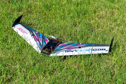 E42 EPP Flying Wing RC Airplane Model 1114mm Wingspan FPV Delta Wing Tail-Pusher - Glider Kit with Power Combo (KIT+Motor+Prop+ESC+Servos)