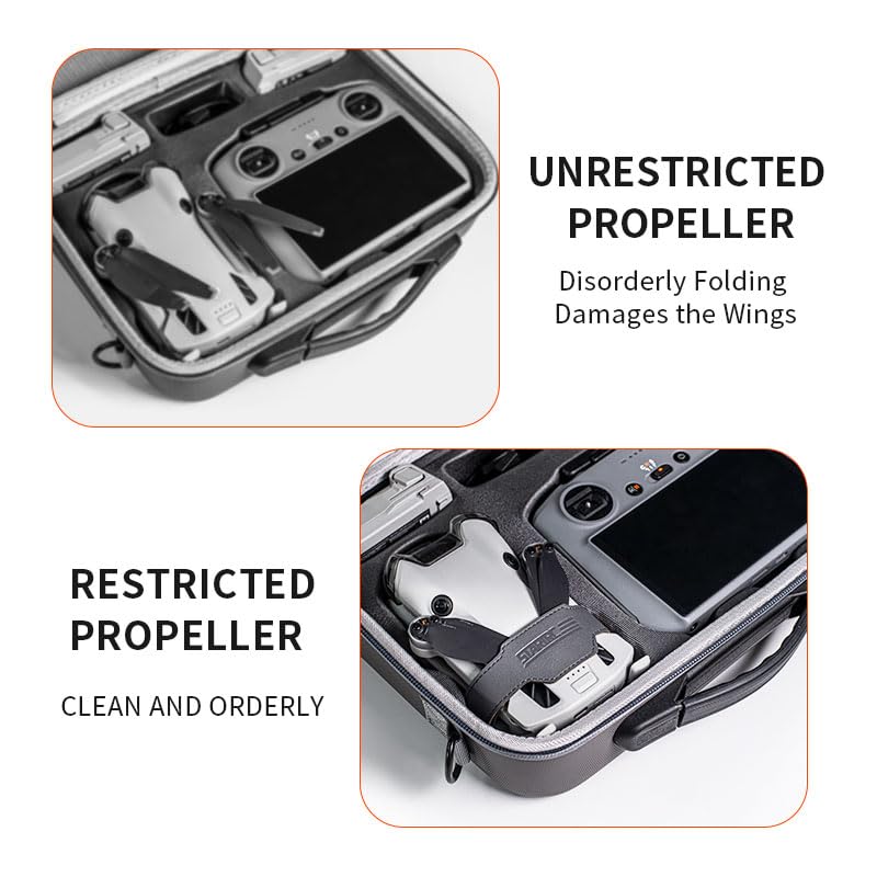 BTG PU Propeller Holder Strap for DJI Mini 5 Pro/Mini 4 Pro Drone Propeller Accessories Parts