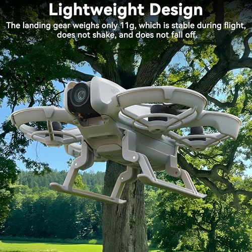 Landing Gear for DJI Neo Drone - Foldable Landing Legs Quick Release Extension Kit for DJI Neo Drone Accessories