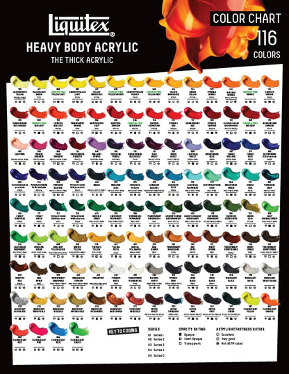 Liquitex Heavy Body Acrylic Paint, 2-oz Tube, Titanium White - color: Titanium White, style: 2-oz Tube