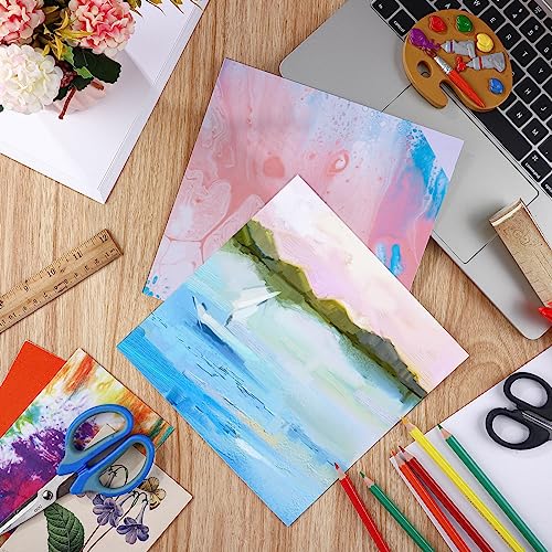 Spiareal 100 Sheets 8 x 8 Inch 100 Sheets Watercolor Paper Bulk 140 Lb - size: 8 x 8 Inch