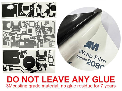 R6II R62 R6M2 Camera Decal Skin 3M Vinyl Wrap Film Protective Sticker Protector Coat for Canon EOS R6 Mark II 2 M2 MarkII Mark2 (Matte Black) - color: Matte Black