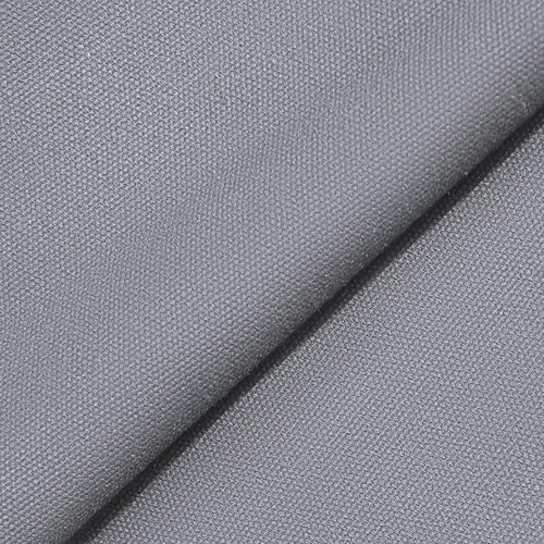 12oz Heavy Duty Cotton Canvas Fabric, Thickend Cotton Duck Cloth, 2 Yard - color: Gray, size: 2 Yards Pre-cut