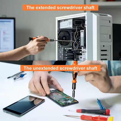 117-in-1 Precision Screwdriver Set, Men's Tool Gift, Mini Repair Tool Kit with Torx Bits, for Computer, MacBook, Laptop, PC, RC, PS5, iPhone, Electronics, XBOX, Glasses