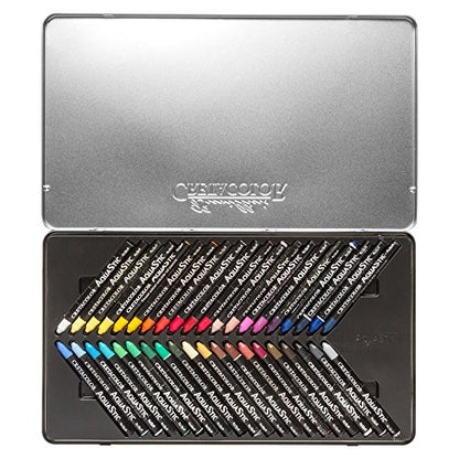 Cretacolor Watersoluble oil Pastels Aquastic Tin Set of 40