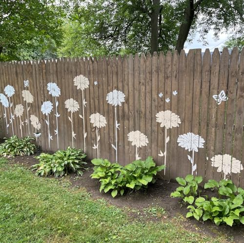 Large Flower Stencils for Walls 14inch Floral Stencils - style: Flowers