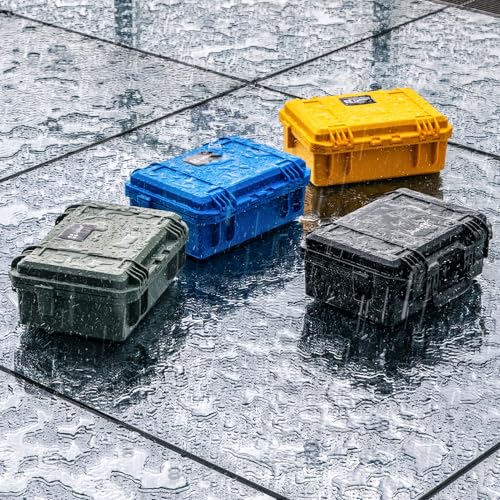 Lykus Titan N110 Waterproof Hard Case for DJI Neo 1 and DJI RC2/RC-N3 - color: Blue