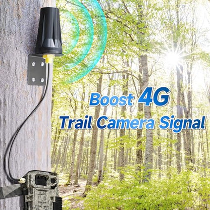 Bingfu SMA 4G LTE Antenna Replacement for Cellular Trail Camera Router etc - color: 4G LTE Antenna