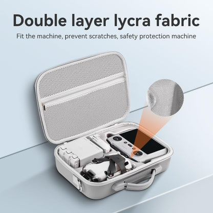 Mini 4 Pro Waterproof Hard Carrying Case, Portable Shoulder Bag Storage