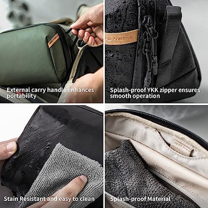 PGYTECH OneMo 2 35L-45L Camera Backpack with Shoulder Bag+Tech Accessories Pouch+Wash Pouch Hanging Toiletry Bag