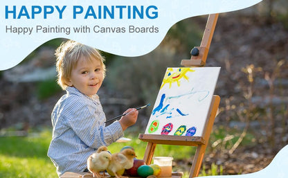 35 Pack 11 x 14 Inch Canvas Boards for Painting Pre-Primed Paint Canvas