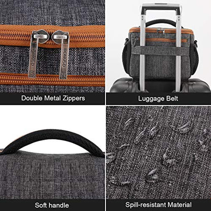 DOMISO Concept Camera Sling Bag,Everyday Small Shoulder Crossbody Bag - color: Grey