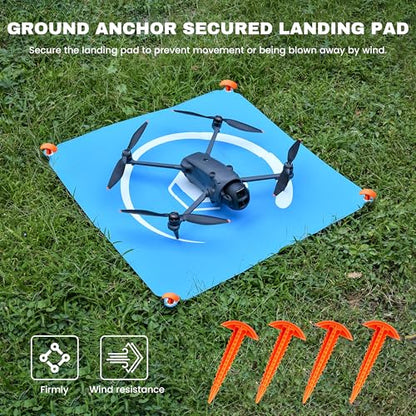 STARTRC PHOTO Large Drone Landing Pad Foldable 2x3 Fast-Fold, (26in/65cm) - size: 26in/65cm