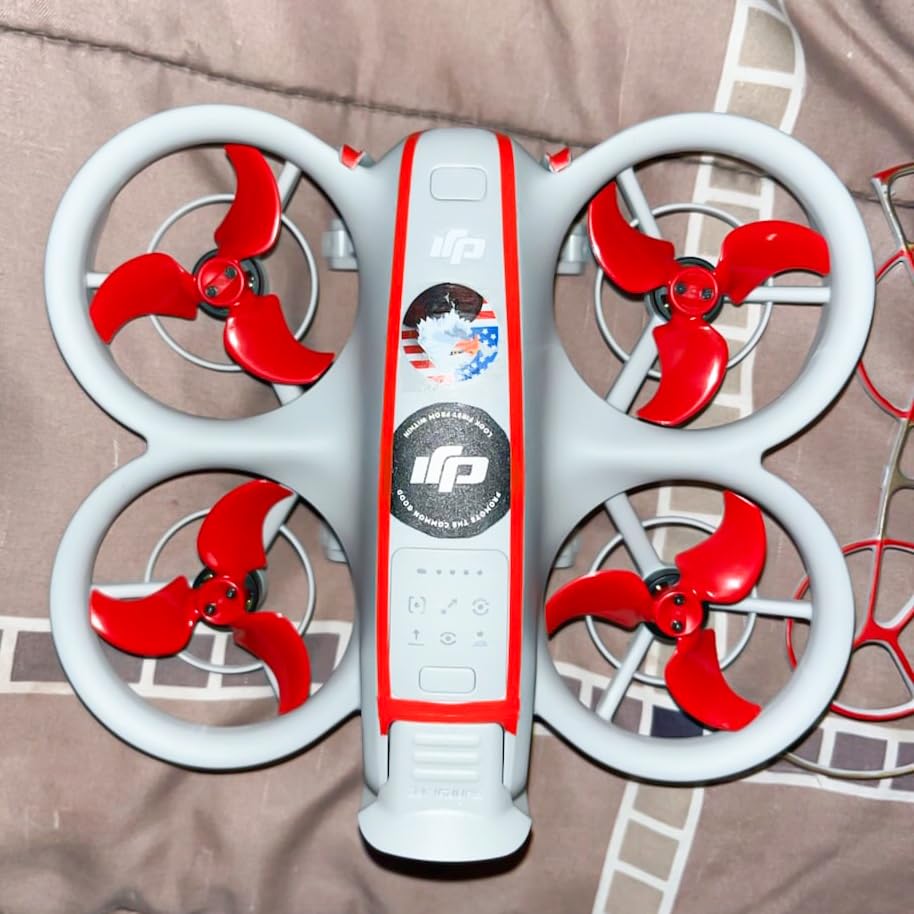 Master Airscrew Stealth Propellers for DJI Neo - Red, 4 pcs - color: Red