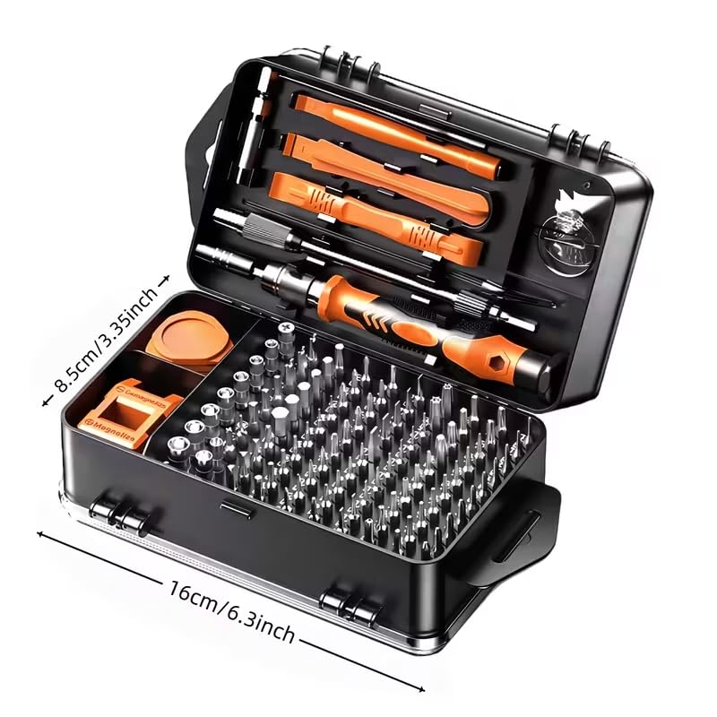 117-in-1 Precision Screwdriver Set, Men's Tool Gift, Mini Repair Tool Kit with Torx Bits, for Computer, MacBook, Laptop, PC, RC, PS5, iPhone, Electronics, XBOX, Glasses