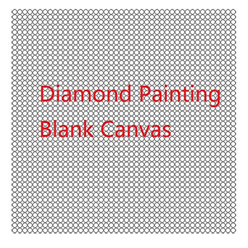 10Pcs/Lot 30x30CM Diamond Painting Canvas with Glue, Round/Square Blank Grid Canvas Empty for Customized Projects - color: Round Canvas, size: 30x30CM-10PCS