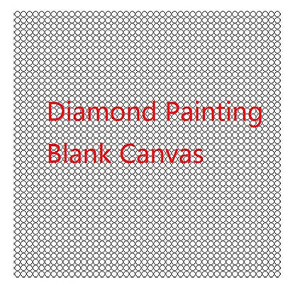 10Pcs/Lot 30x30CM Diamond Painting Canvas with Glue, Round/Square Blank Grid Canvas Empty for Customized Projects - color: Round Canvas, size: 30x30CM-10PCS