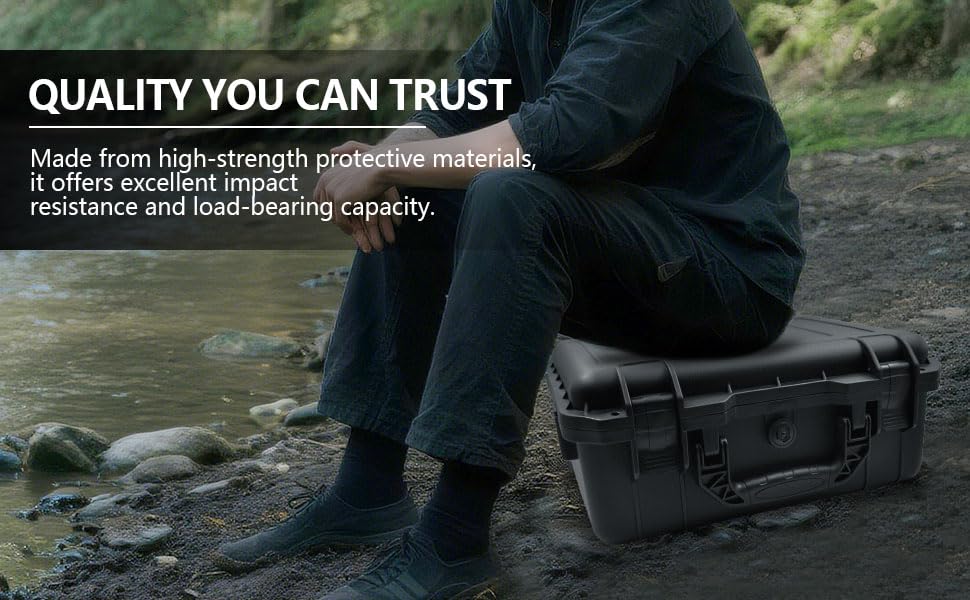 HESOYAM Waterproof Hard Storage Case for DJI Mavic 4 Pro Bundle Compatible RC 2/RC Pro 2 Controller, Black, pp Material, Foam Liner