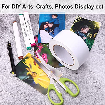 Double Sided Tape, 2 Inch x 90Ft Two Sided Adhesive Tape (1 Roll) - size: 2 inch (1 roll)