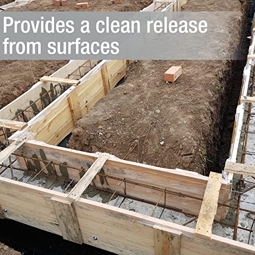 Concrete Form Release 4 Gallons, Release Agent for Molds, Spray Formula - size: 1 Gallon (Pack of 4)