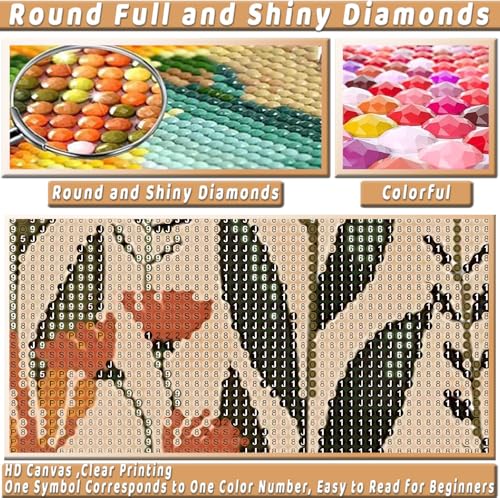 3 Pack Boho Diamond Art Kits for Adults Diamond Painting Kit for Beginner - color: DP03294