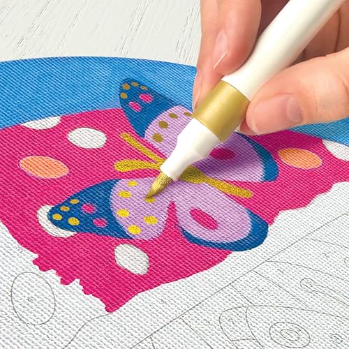 Bright Stripes iHeartArt Marker by Numbers Kit, Fantasy Fields, Ages 8 Up - style: Fantasy Fields