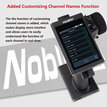 GoolRC Flysky Noble NB4+ 2.4GHz 8CH Radio Transmitter with FGr4S V2 Receiver, AFHDS 3 Protocol Remote Controller with Receiver for RC Car Boat