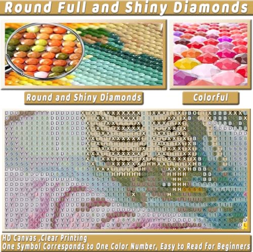 Skull Diamond Art Kits for Adults Funny Diamond Painting Kit for Beginner - color: DP04360