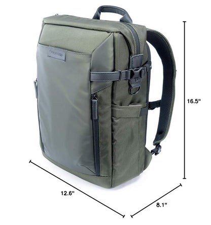 VANGUARD VEO SELECT41 GR Backpack/Shoulder Bag for DSLR, Mirrorless/CSC Camera or Drone, Green - style: Veoselect41gr Backpack, Green