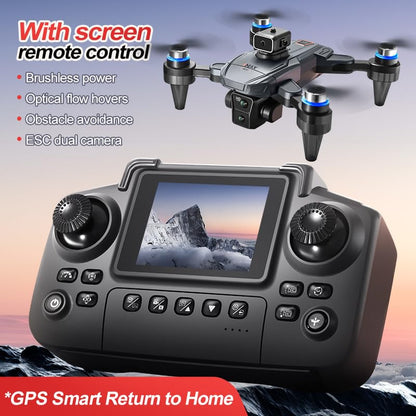 GPS Drone with 4K Camera for Adults, Brushless Motor, Beginner Drone Gifts