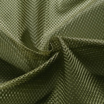 Olive Green Mesh Fabric by The Yard, 60" Wide Polyester Netting, 1 Yard - color: Olive Green, size: 1 yard pre cut