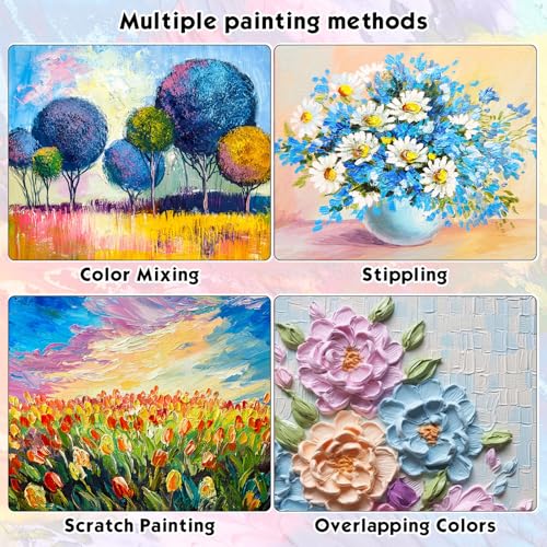 Geyoga 36 Pcs White Oil Pastels Bulk for Artists Soft Oil Crayons - color: White