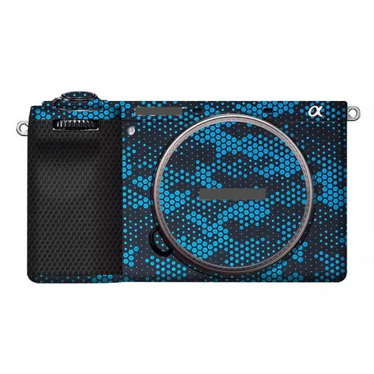 Alpha 6700 Camera Body Sticker Protective Skin Vinyl Film Decals Accessories for Sony A6700 (Mamba Blue) - color: Mamba Blue