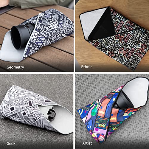 PGYTECH Protective Camera Wrap, Self-Adhesive Cloth Lens Protector - color: Flower, size: 17.7 x 17.7 inch