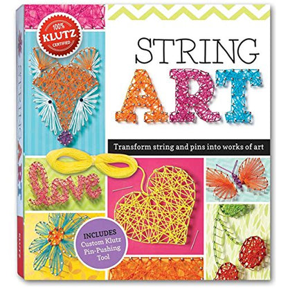 String Art: Turn string and pins into works of art - size: Medium