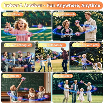 Flying Orb Ball Toy, 2026 Upgrade Hand Controlled Hover Ball - color: Bright Red, size: 1 Pack