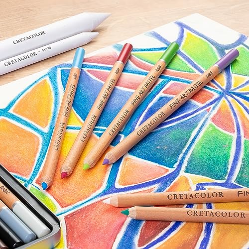 Cretacolor Fine Art Pastel Pencil Set, Set of 36, Multi
