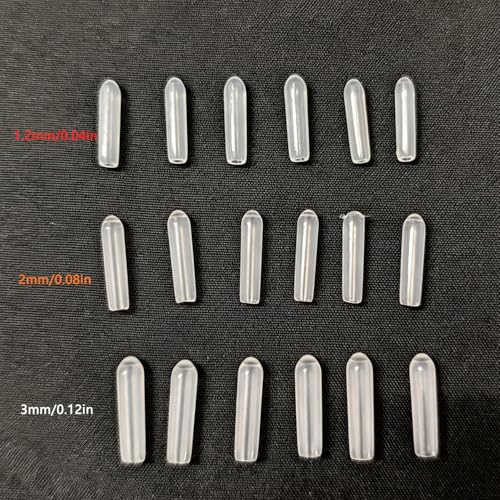 60 Pack Aluminum Craft Wire Rubber End Caps Protector End Tips Cover for Aluminum Craft Wire Bendable Armature Wire Sculpture Jewelry Making Floral Wreath Crafting Antler Frame Wire Wrapping