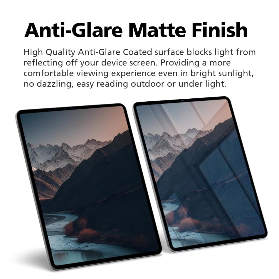 [2 Pack] Paperfeel Screen Protector For Samsung Galaxy Tab S9 Ultra / Tab S8 Ultra 14.6 Inch, Anti-Glare Matte PET Film for Drawing and Writing Like on Paper, High Touch Sensitivity, Easy - size: Galaxy Tab S10 Ultra/Tab S9 Ultra/S8 Ultra 14.6"