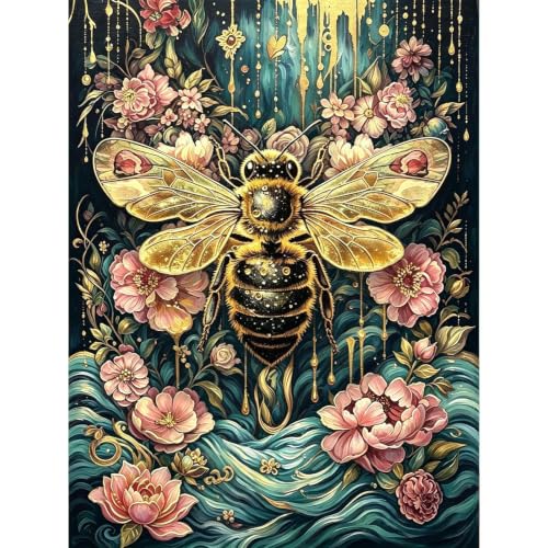 Bee Diamond Painting Kits for Adults - Diamond Art Kits for Adults Bee - color: G9955