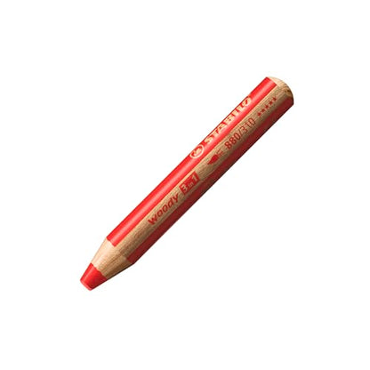 STABILO Multi-Talented Pencil woody 3 in 1 - Pack of 10 - Assorted Colors - style: Pencil without Sharpener