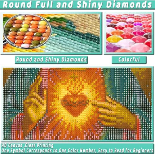 Christian Diamond Art Kits for Adults Cute Diamond Painting Kit Beginner - color: DP04900