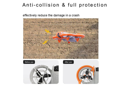 Neo Drone Protection Accessories Kit for Neo, Propeller Guards, Gimbal Bumper, Tail Wing and Landing Gear (Upgrade Version) (Grey) - color: Grey