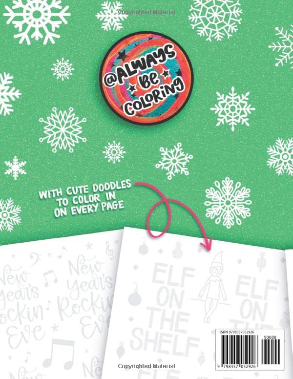 Holiday Lettering Practice Workbook: Learn Hand Lettering and Modern Calligraphy with these Practice Worksheets. Plus Cute Doodles on Every Page! (Lettering Practice Workbooks)