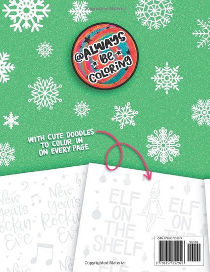 Holiday Lettering Practice Workbook: Learn Hand Lettering and Modern Calligraphy with these Practice Worksheets. Plus Cute Doodles on Every Page! (Lettering Practice Workbooks)