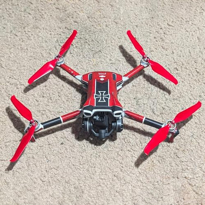 Master Airscrew Stealth Propellers for DJI Mini 3 & Lito 1/X1 - Red, 4 propellers in Set - color: Red