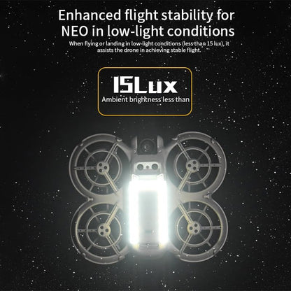 BTG Landing Gear with LED Lights for DJI NEO Accesories Night Flight Light