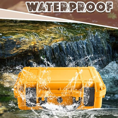 Relaxweex 11.3 x 8.7 x 4.2 Inch Hard Case, Grid Shell, Yellow - color: Yellow, size: 11.3 x 8.7 x 4.2 Inch, style: Grid Shell